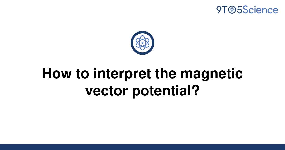 Template How To Interpret The Magnetic Vector Potential20220720 942220 1ksrzq9 