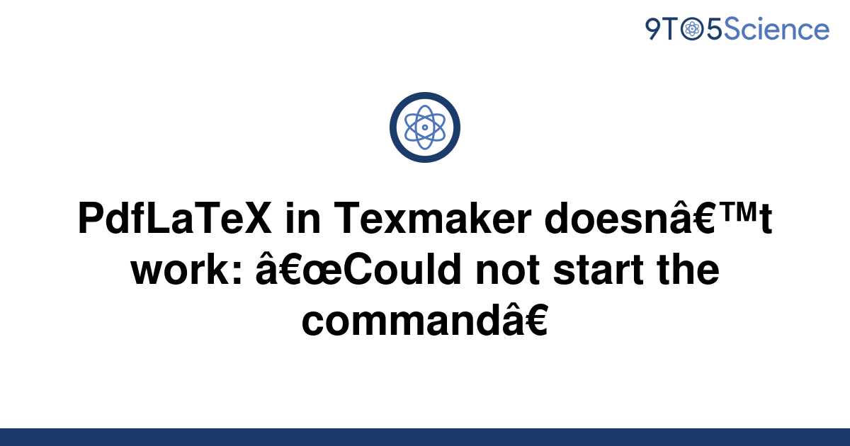 texmaker compile