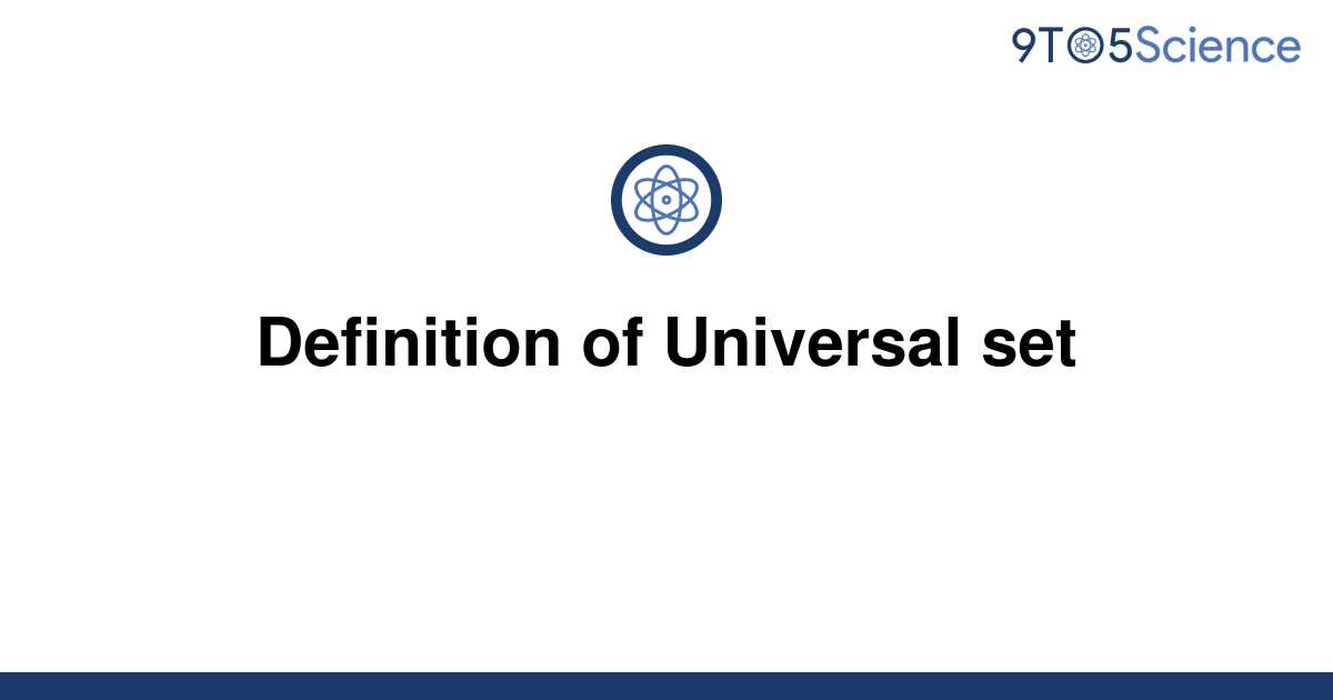 solved-definition-of-universal-set-9to5science