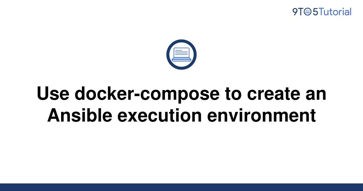 use-docker-compose-to-create-an-ansible-execution-9to5tutorial