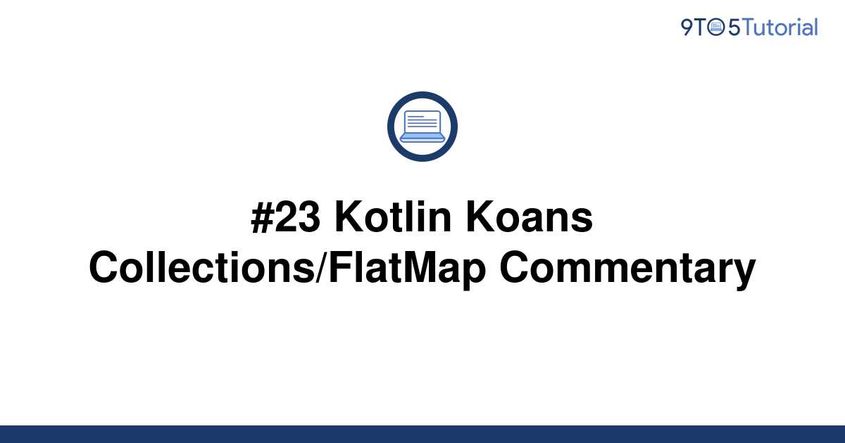 kotlin koans