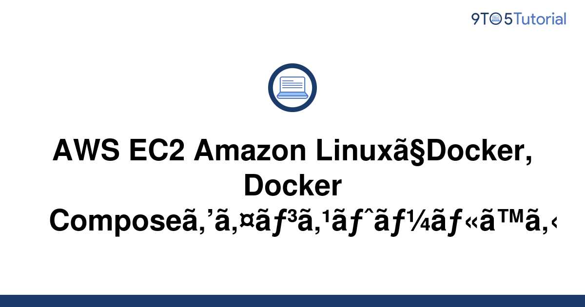 install-docker-docker-compose-on-aws-ec2-amazon-linux-9to5tutorial