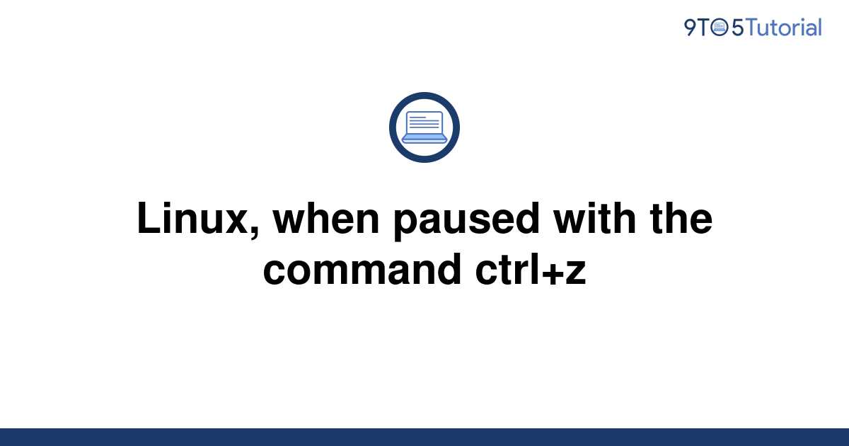 Linux ctrl z восстановить