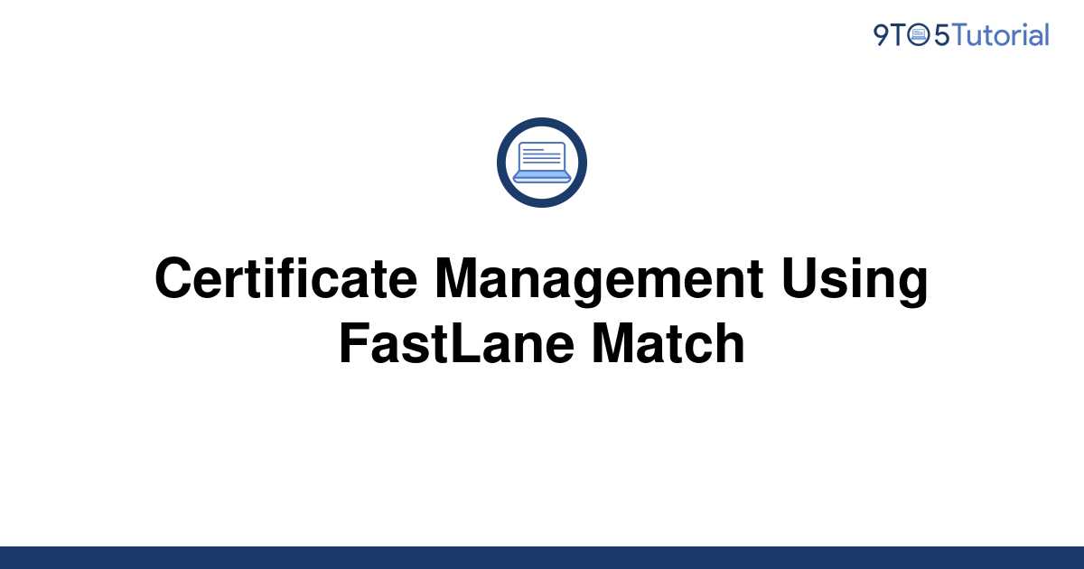 fastlane match certificate
