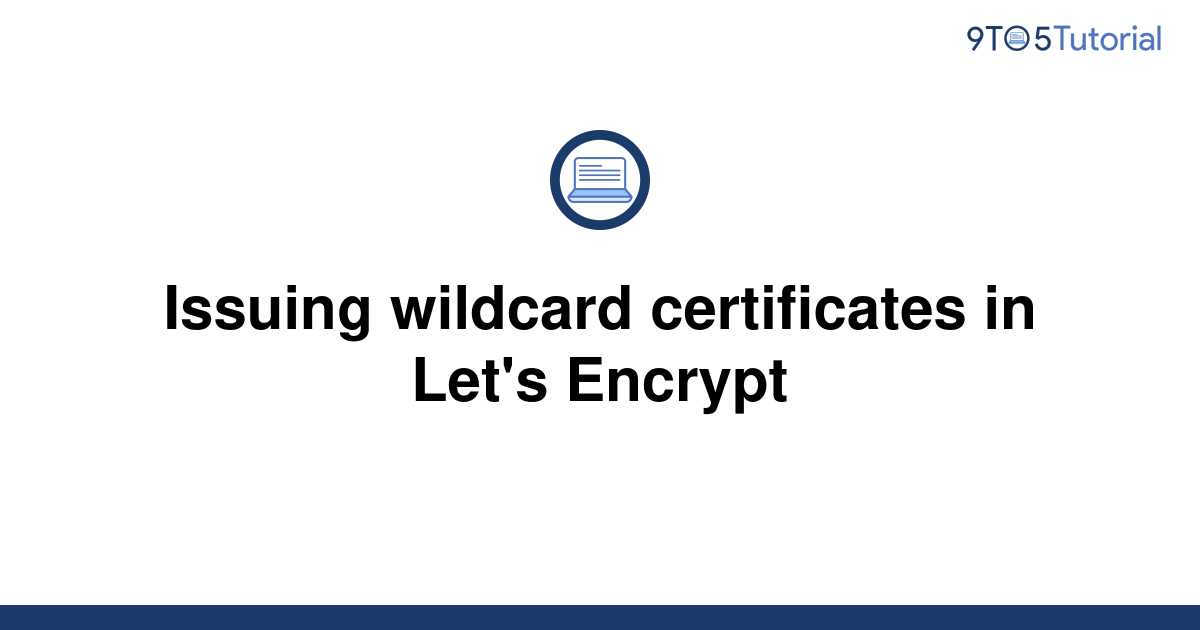 issuing-wildcard-certificates-in-let-s-encrypt-9to5tutorial