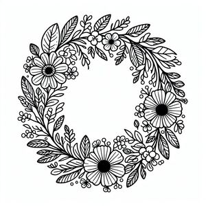 Flower wreath