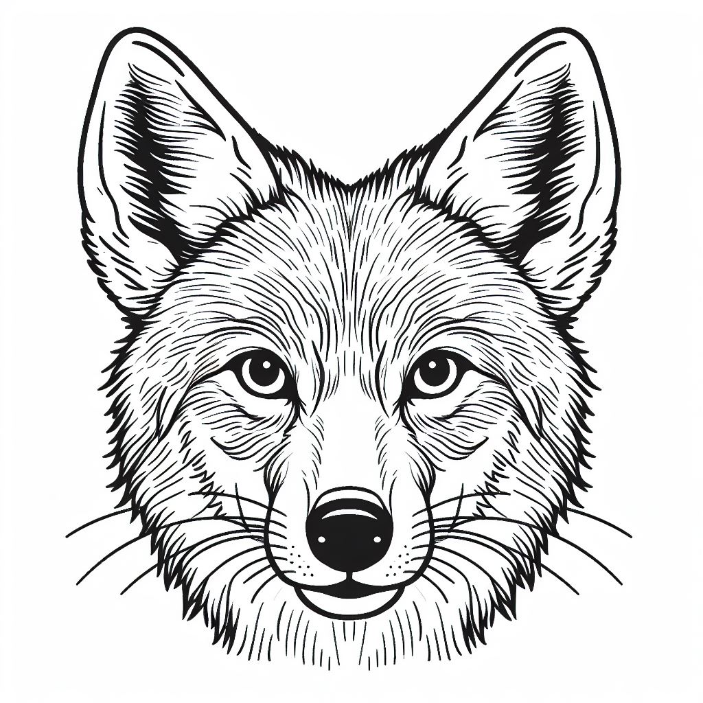 Coyote Portrait 4