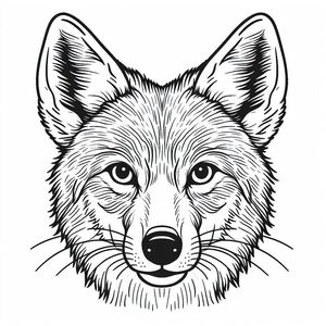 Coyote Portrait 4