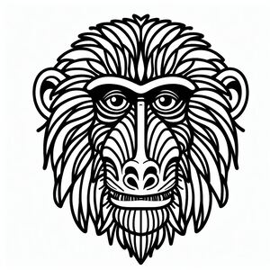 Baboon Mask 1