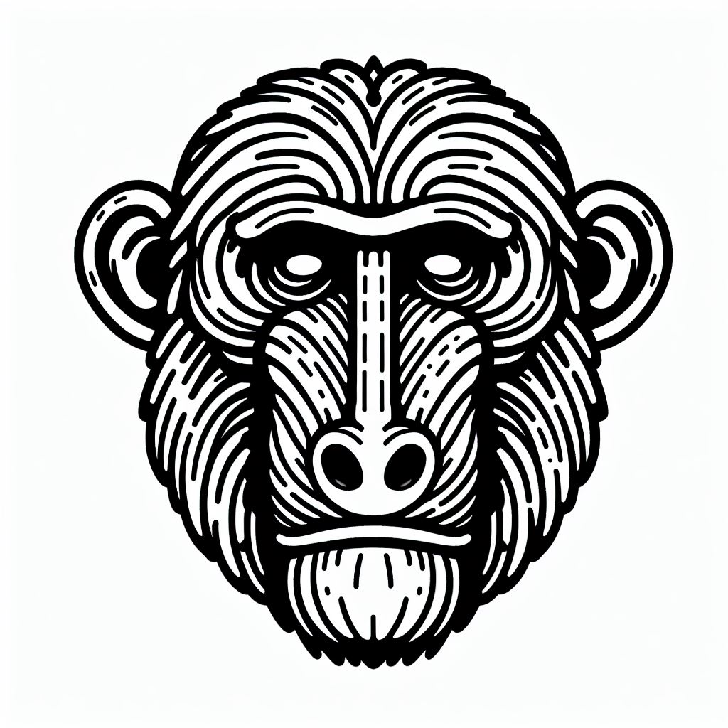 Baboon Mask 2