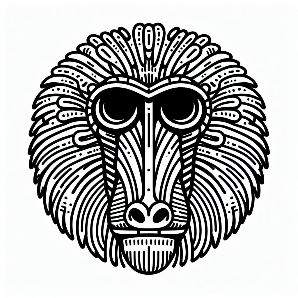 Baboon Mask 3