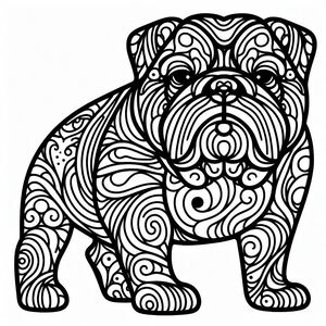 Abstract Bulldog 1