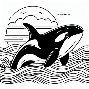 Orca Whale In The Ocean 3