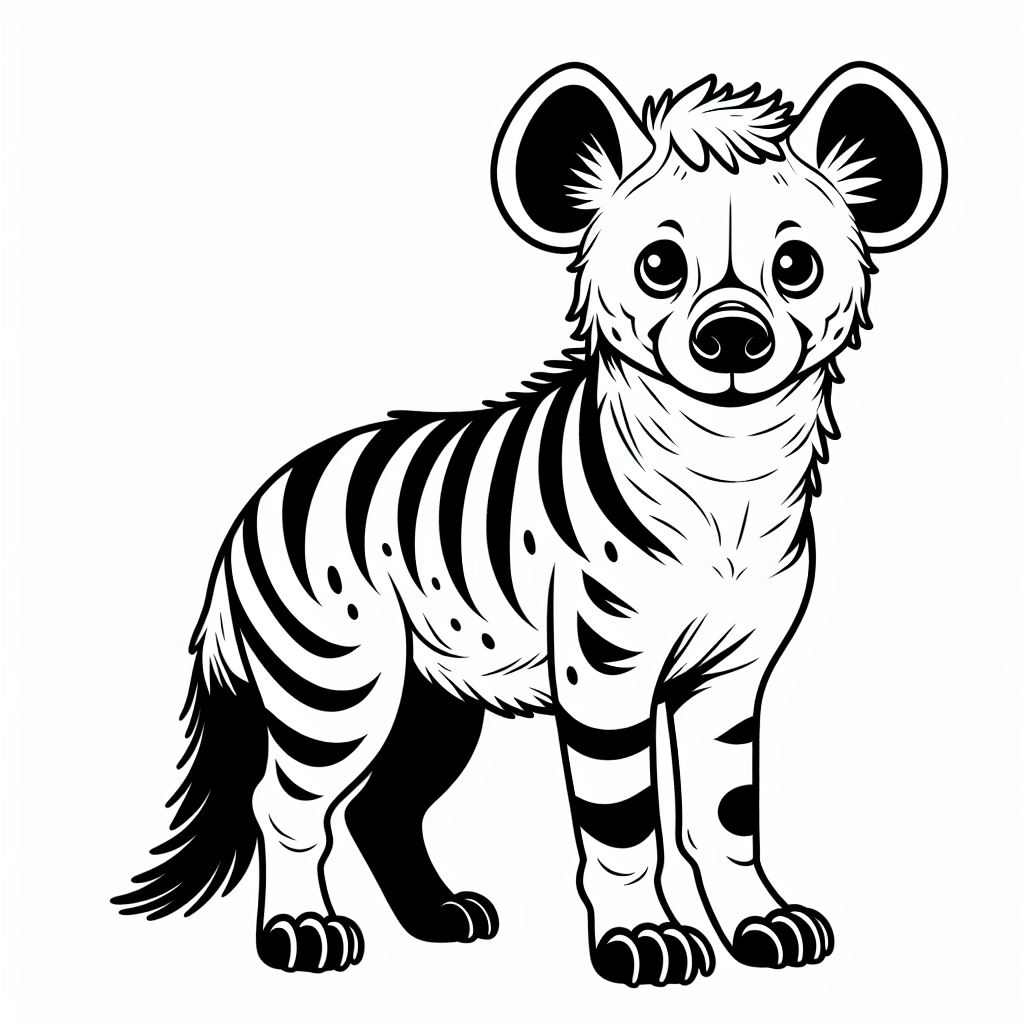 African striped hyena 4