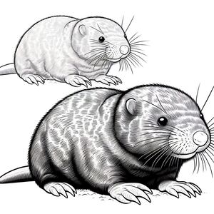 Realistic Eastern Mole 1