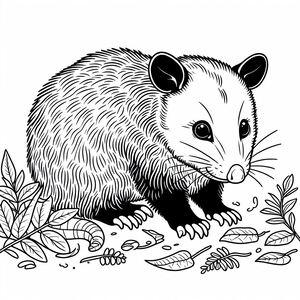 Virginia Opossum 4 ·