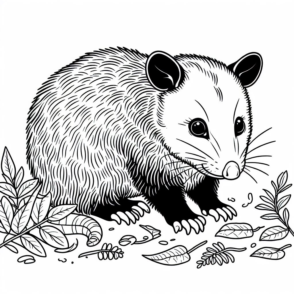 Virginia Opossum 4 ·