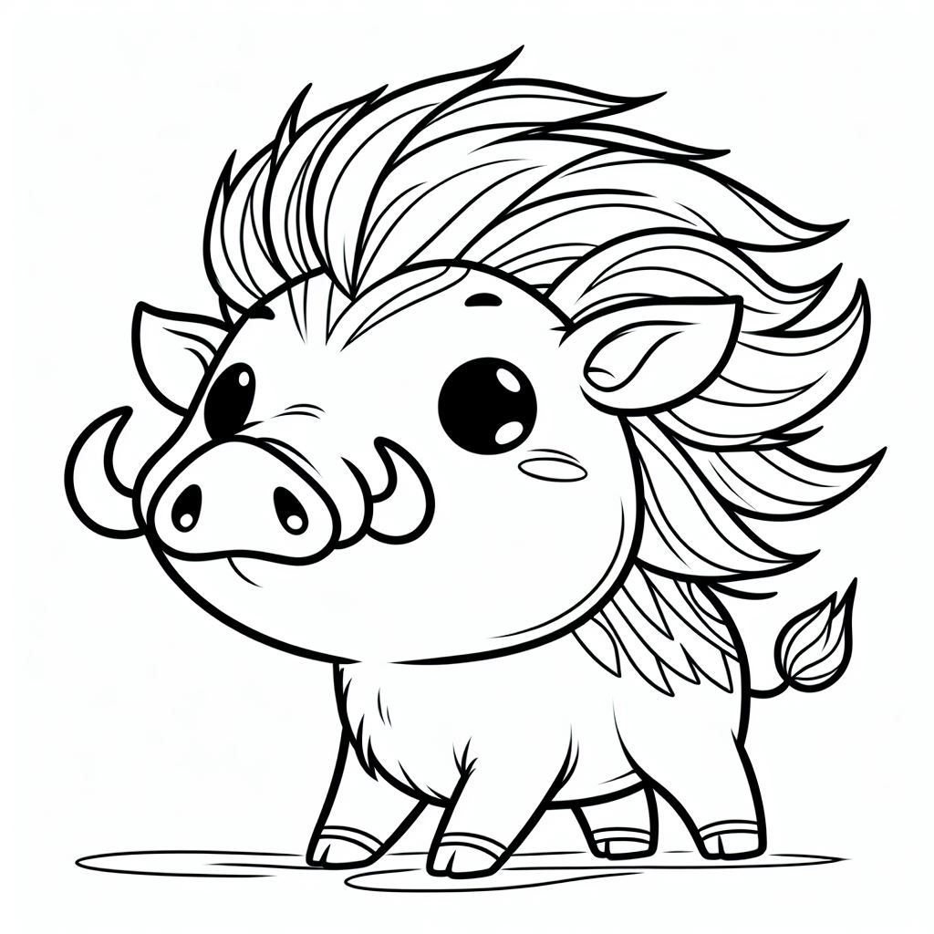 Warthog dễ thương 4