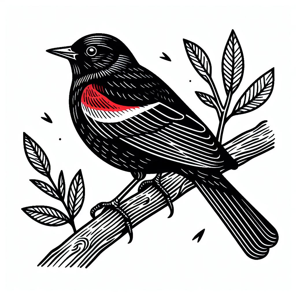 Red-Winged Blackbird 2