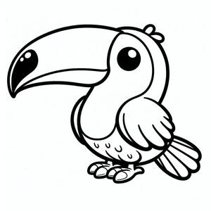 Cartoon Toucan 1