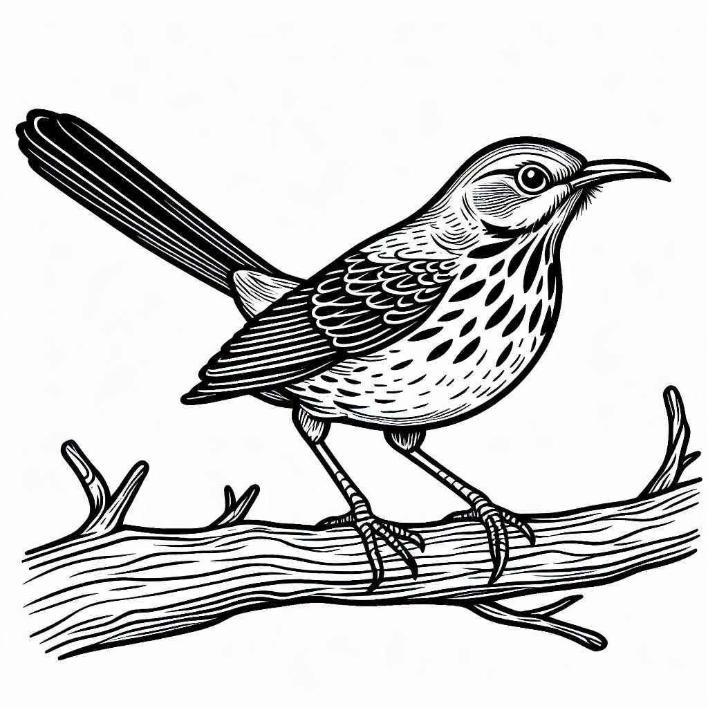 Brown Thrasher 2