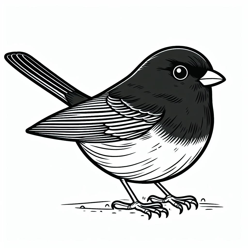 Dark Eyed Junco 4