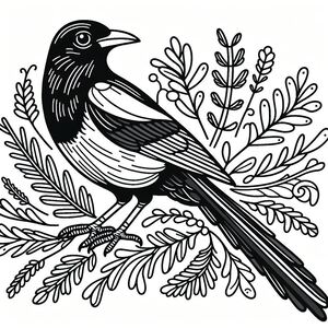 Châu Âu Magpie 1