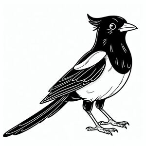 Châu Âu Magpie 3