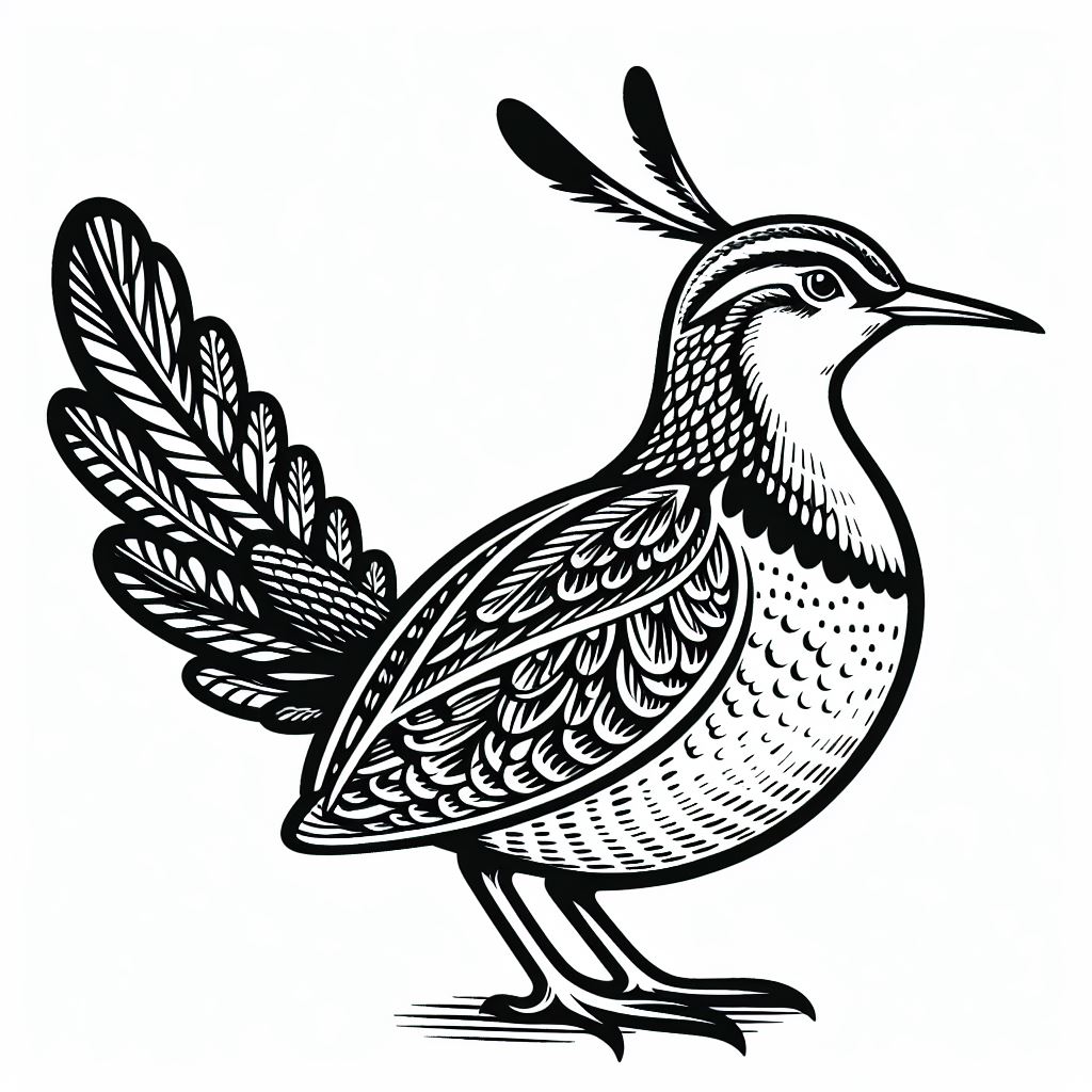 Woodcock Bird 4