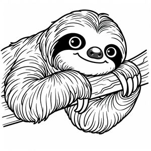 A slotty slotty with long hair and a beard