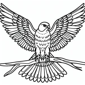 A bird that is sitting on a branch
