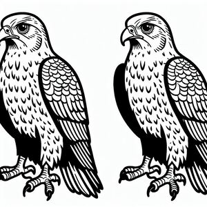 Two birds sitting on top of each other