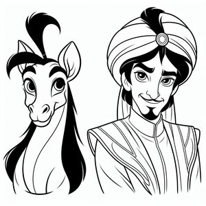 The princess and the frog coloring pages