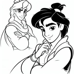 The princess and the frog coloring pages 4