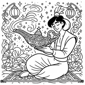 Một người phụ nữ ngồi trên mặt đất cầm bát thức ăn