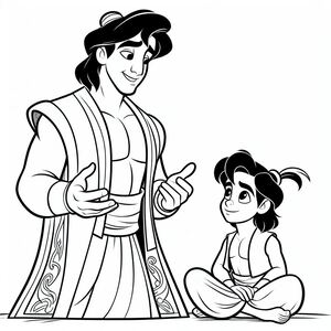 The princess and the frog coloring pages 3