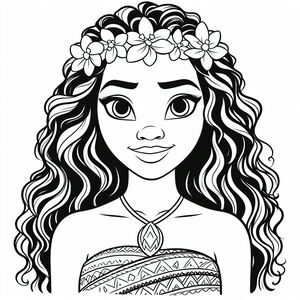 Princess Moana Portrait