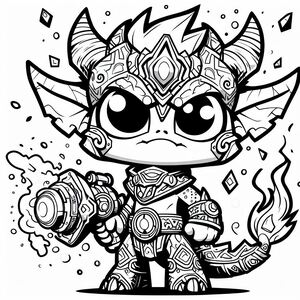 Skylanders Blast Zone và Mini Jini