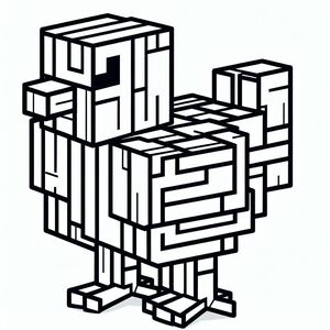 Minecraft Chicken