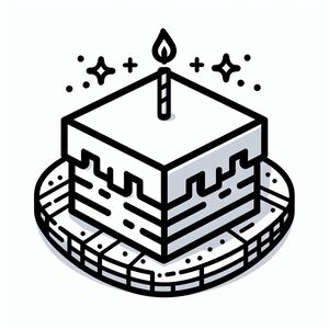 Minecraft Cake