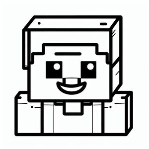 Minecraft Smiling Steve