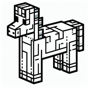 Minecraft Horse