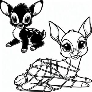 Bambi bị mắc kẹt