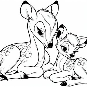Faline And Bambi