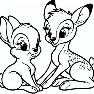 Bambi Faline And Thumper