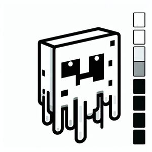 An image of a box with a sad face on it