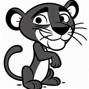 Funny Panther 1