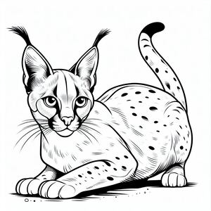 Caracal Desert Wild Cat 4