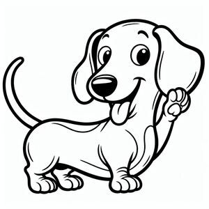 Dachshund vui nhộn 2