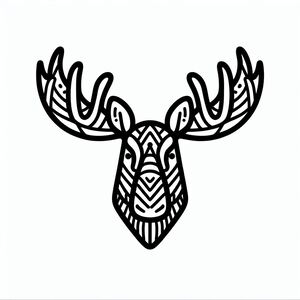 Moose Mask 1